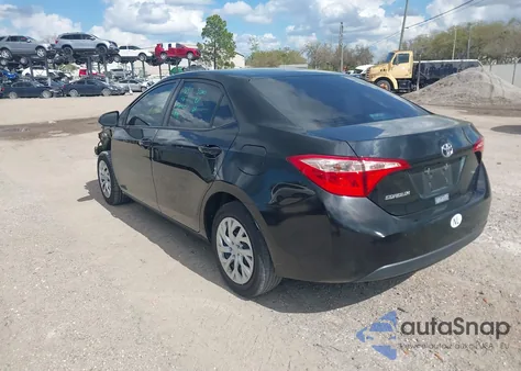 2019 Toyota Corolla Le from USA, damaged, VIN 5YFBURHE7KP858317